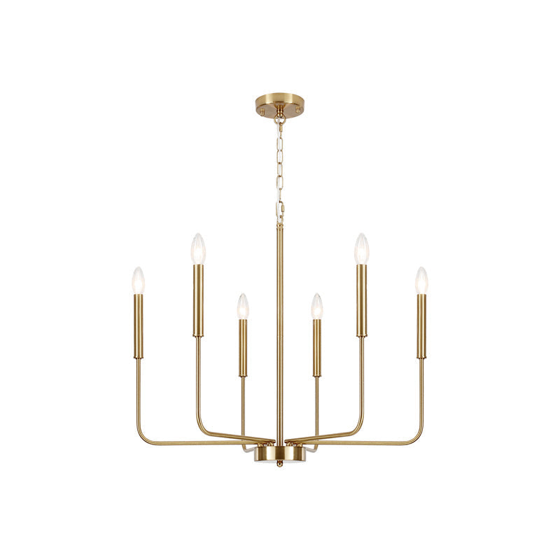 Ulfuvys candelabru din metal, modern, industrial, tip lumânare