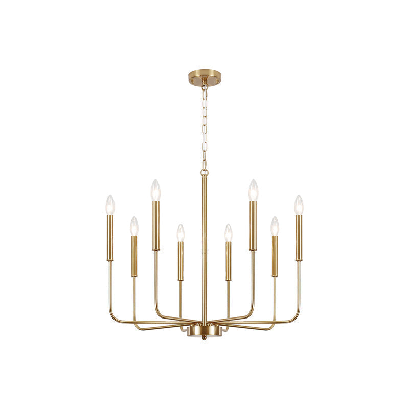 Ulfuvys candelabru din metal, modern, industrial, tip lumânare