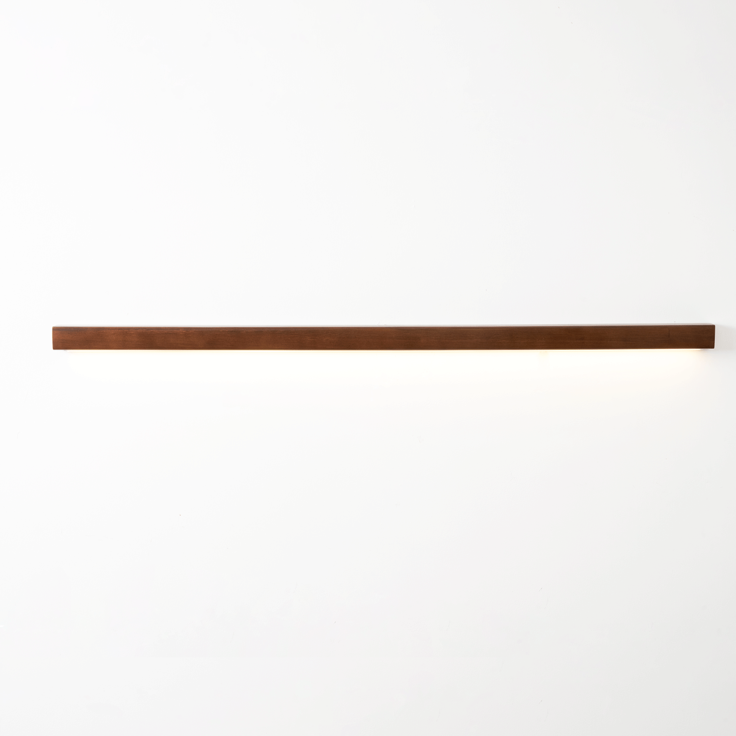 Elvivine aplică de perete din lemn, minimalistă, liniară, LED