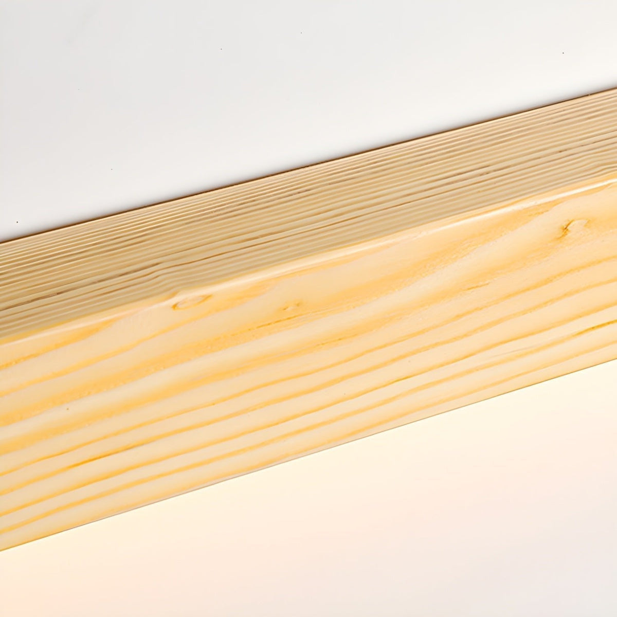 Elvivine aplică de perete din lemn, minimalistă, liniară, LED
