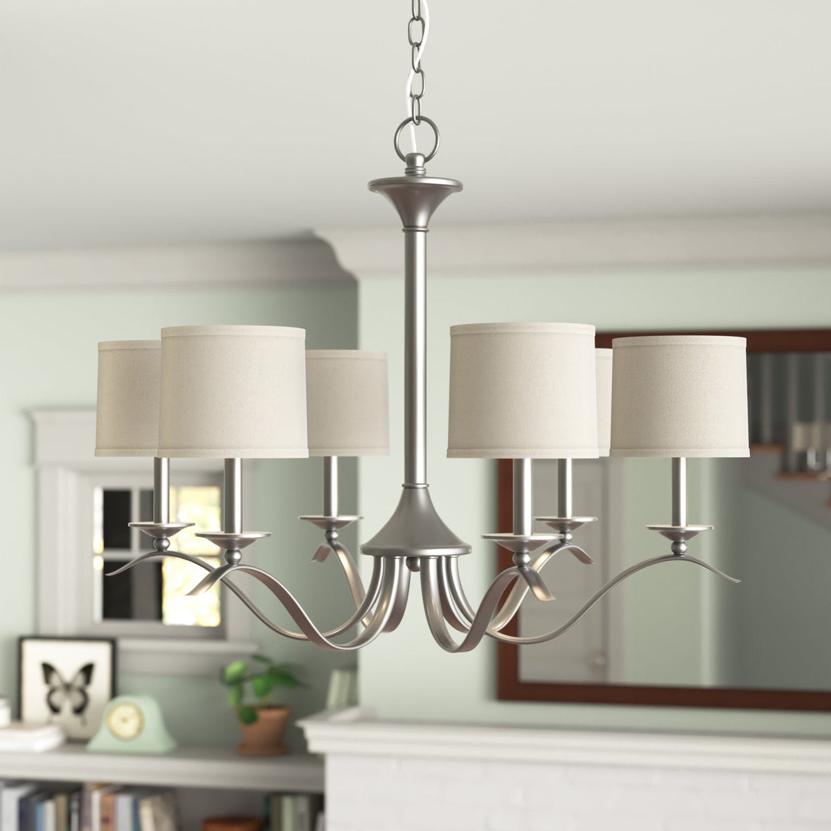 Vatnuvys candelabru din alamă, material textil și metal, tradițional, premium