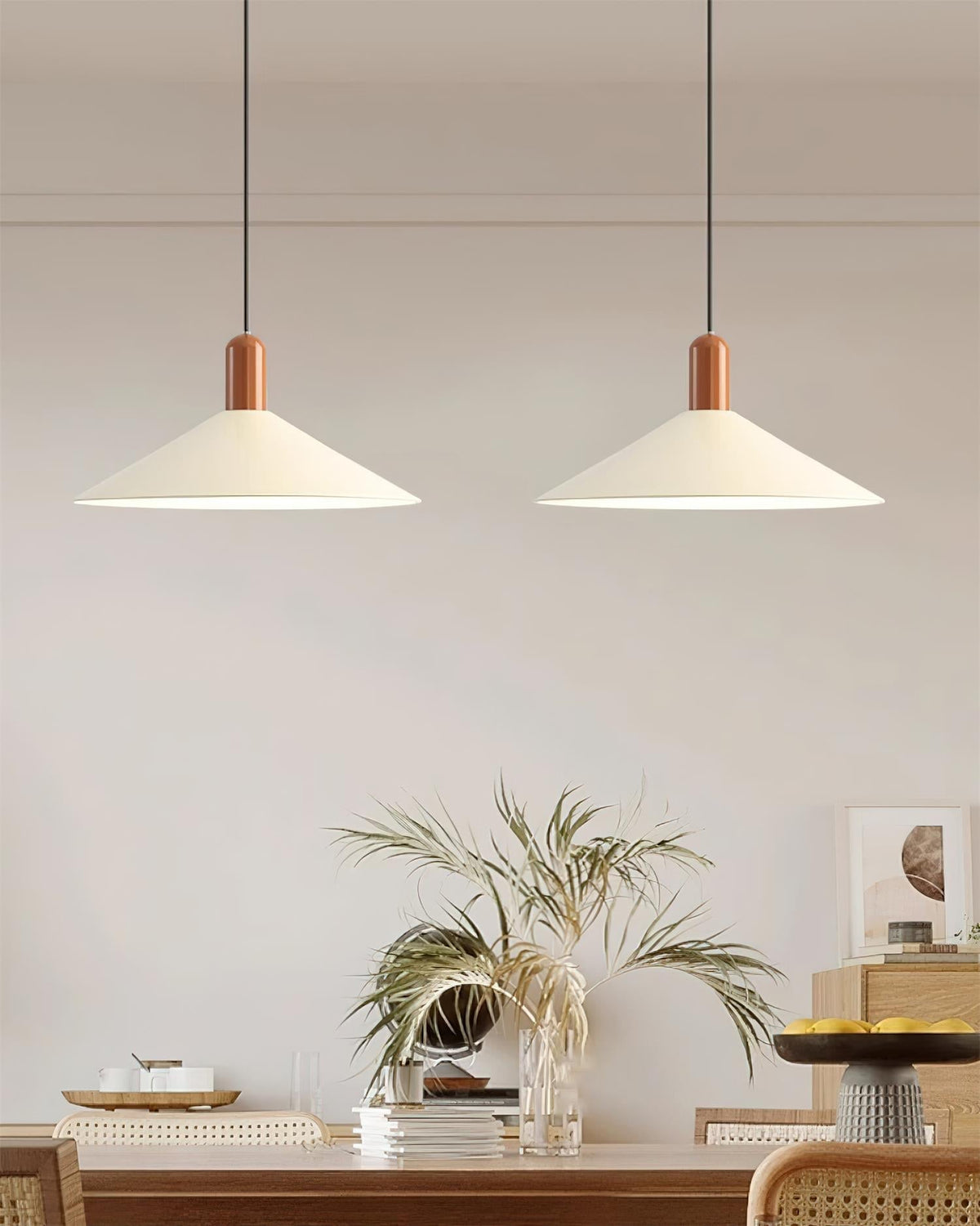 Lampă suspendată LED minimalistă conică pentru bucătărie și sufragerie