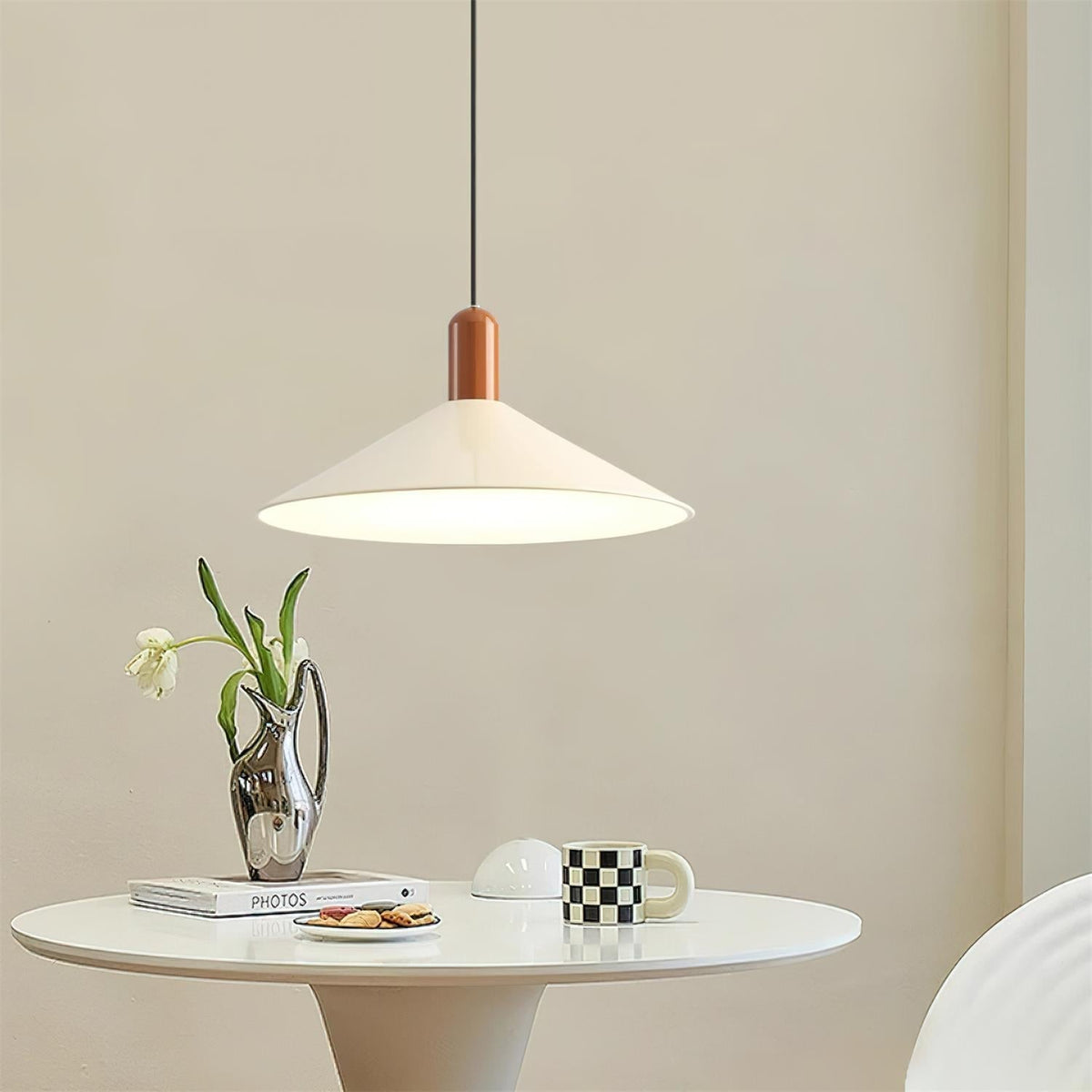 Lampă suspendată LED minimalistă conică pentru bucătărie și sufragerie