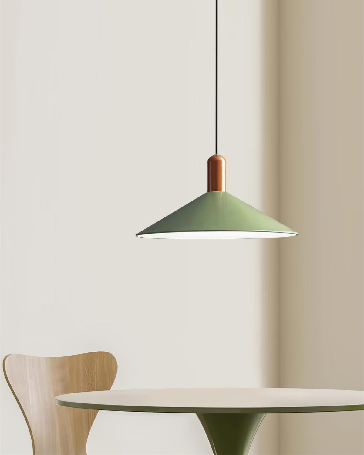 Lampă suspendată LED minimalistă conică pentru bucătărie și sufragerie