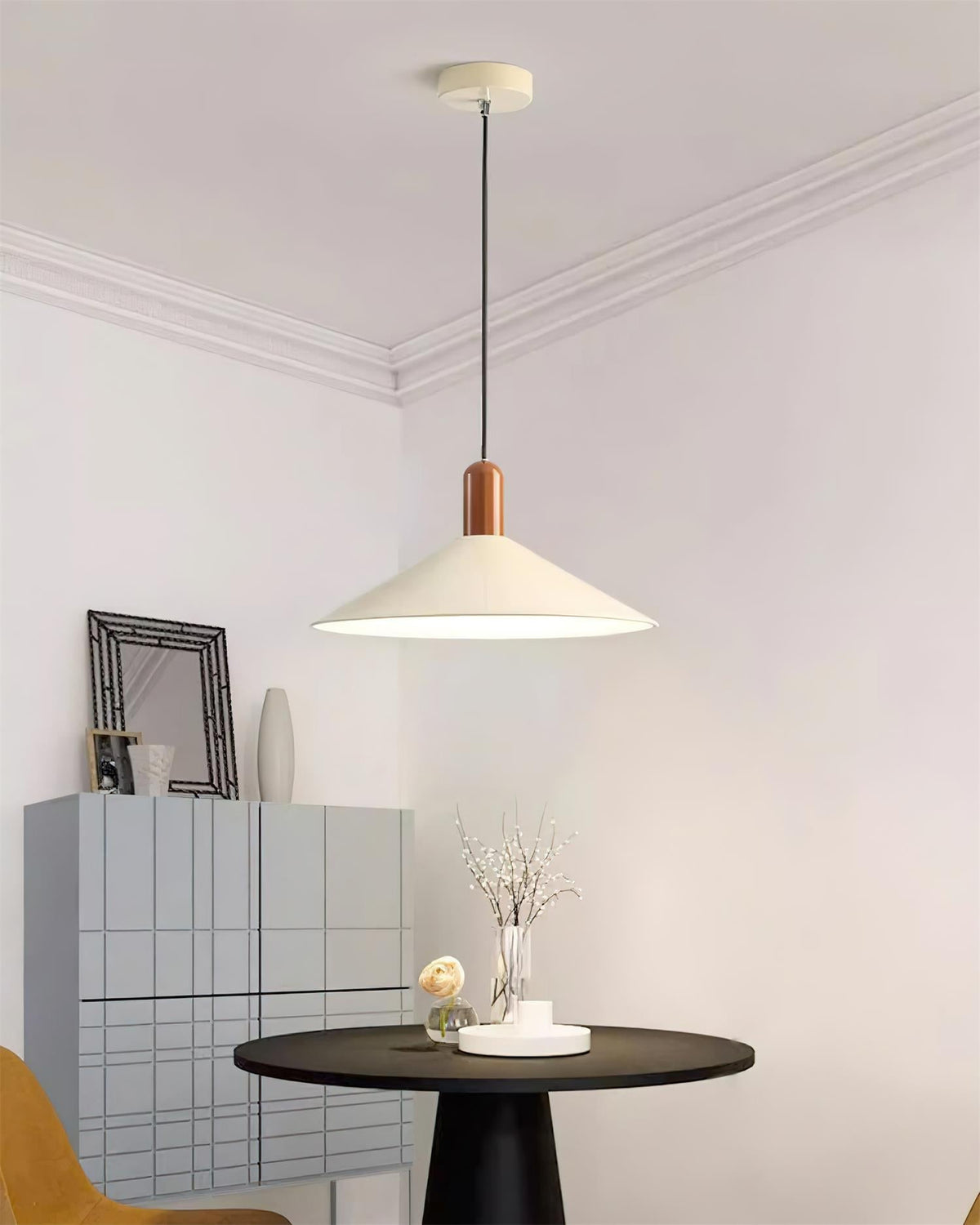 Lampă suspendată LED minimalistă conică pentru bucătărie și sufragerie
