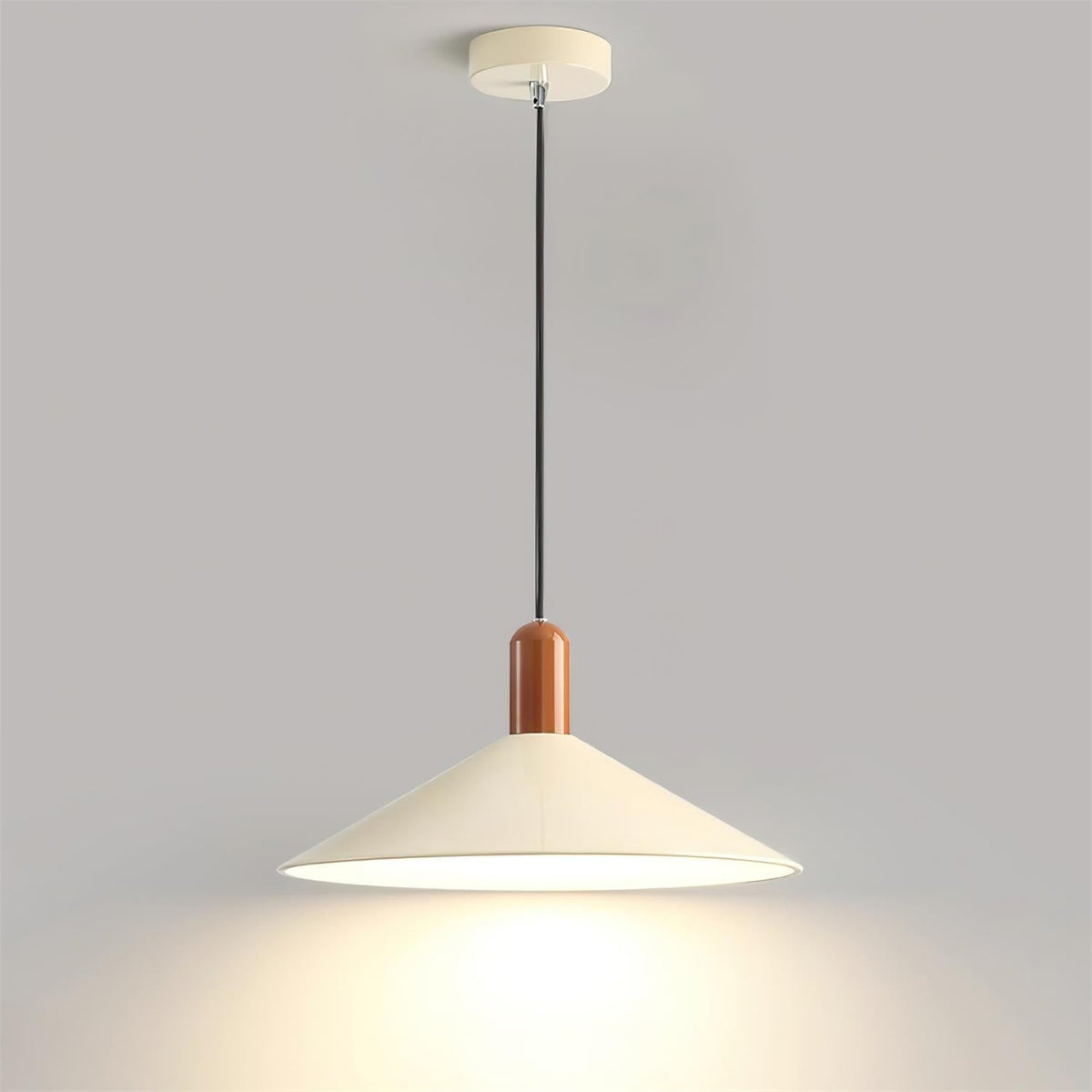 Lampă suspendată LED minimalistă conică pentru bucătărie și sufragerie