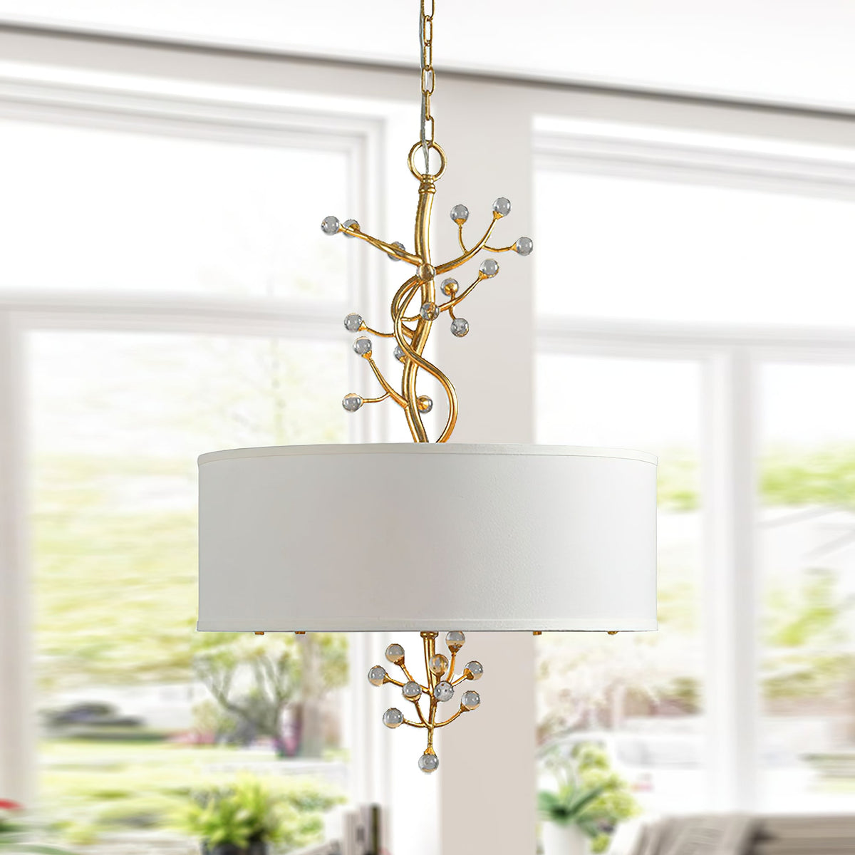 Asbury Individual Creativity cristal material textil lampă suspendată