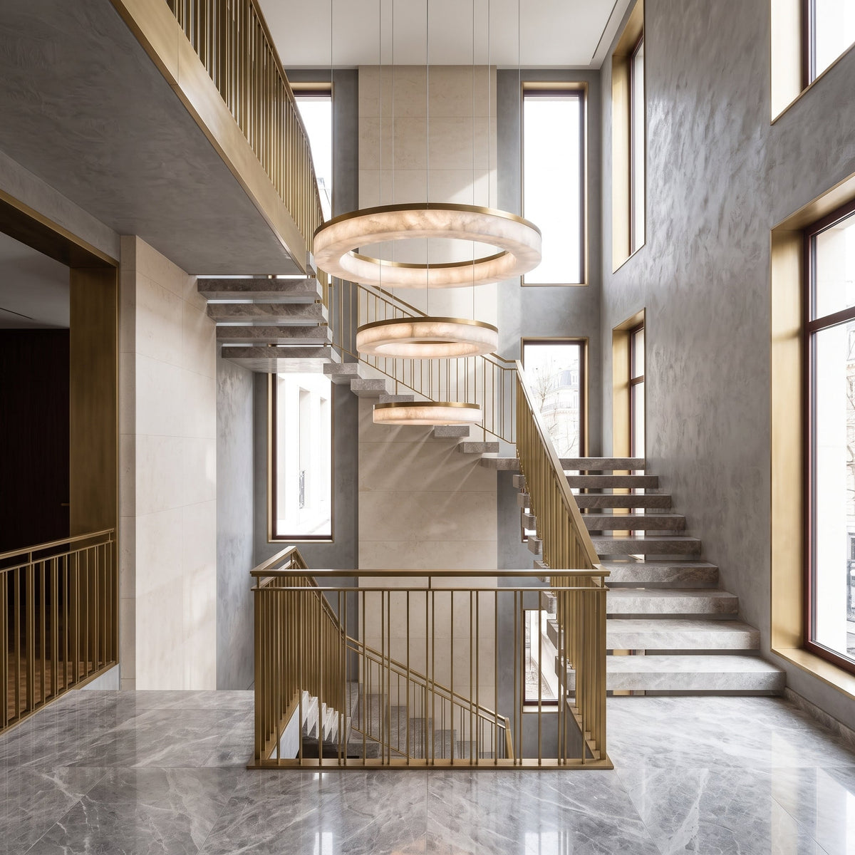 Greshmont Candelabru din alabastru