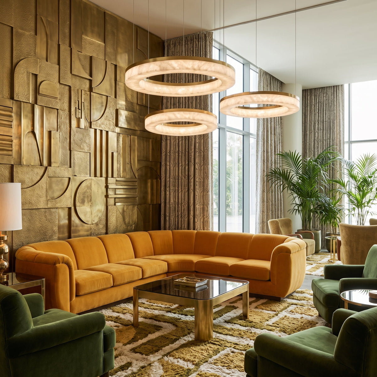 Greshmont Candelabru din alabastru