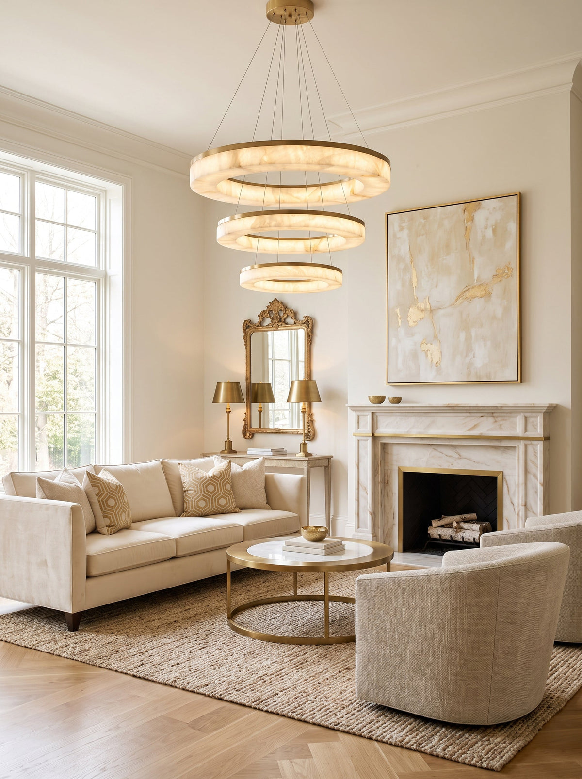 Greshmont Candelabru din alabastru