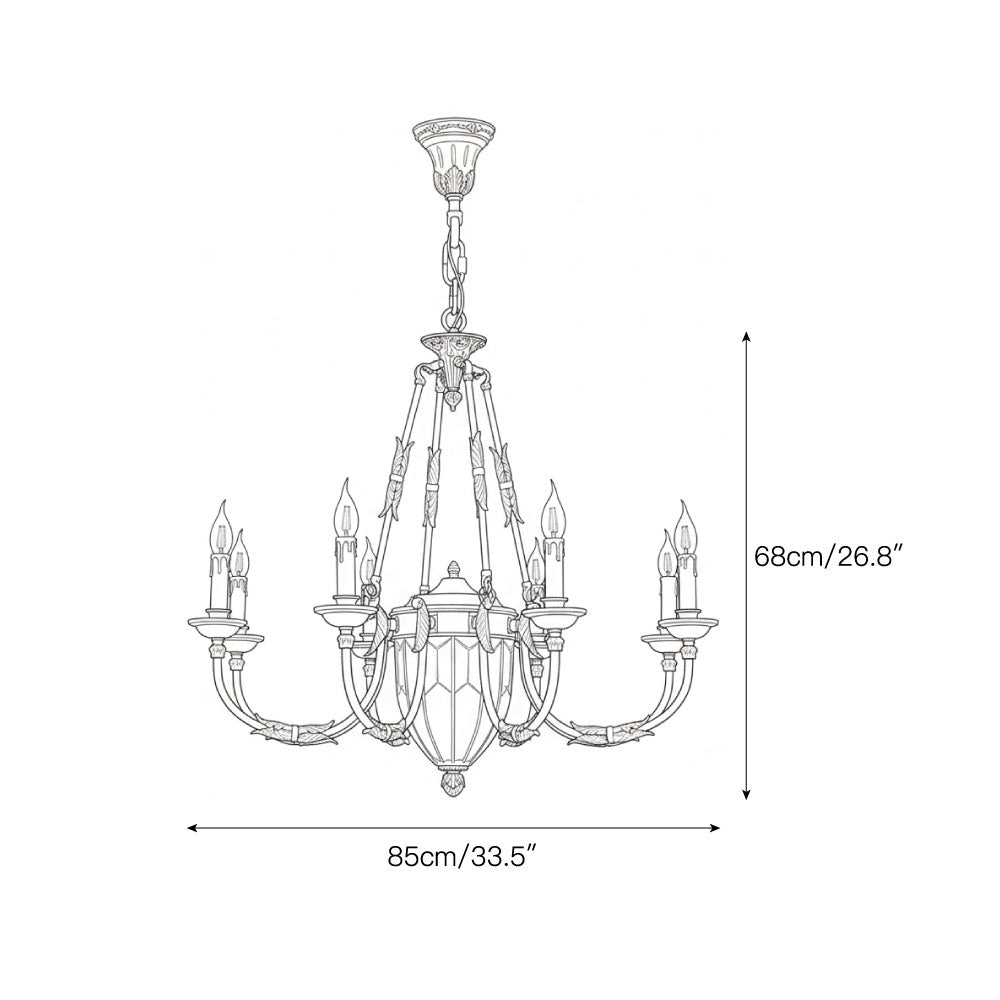 Valerix candelabru din alamă