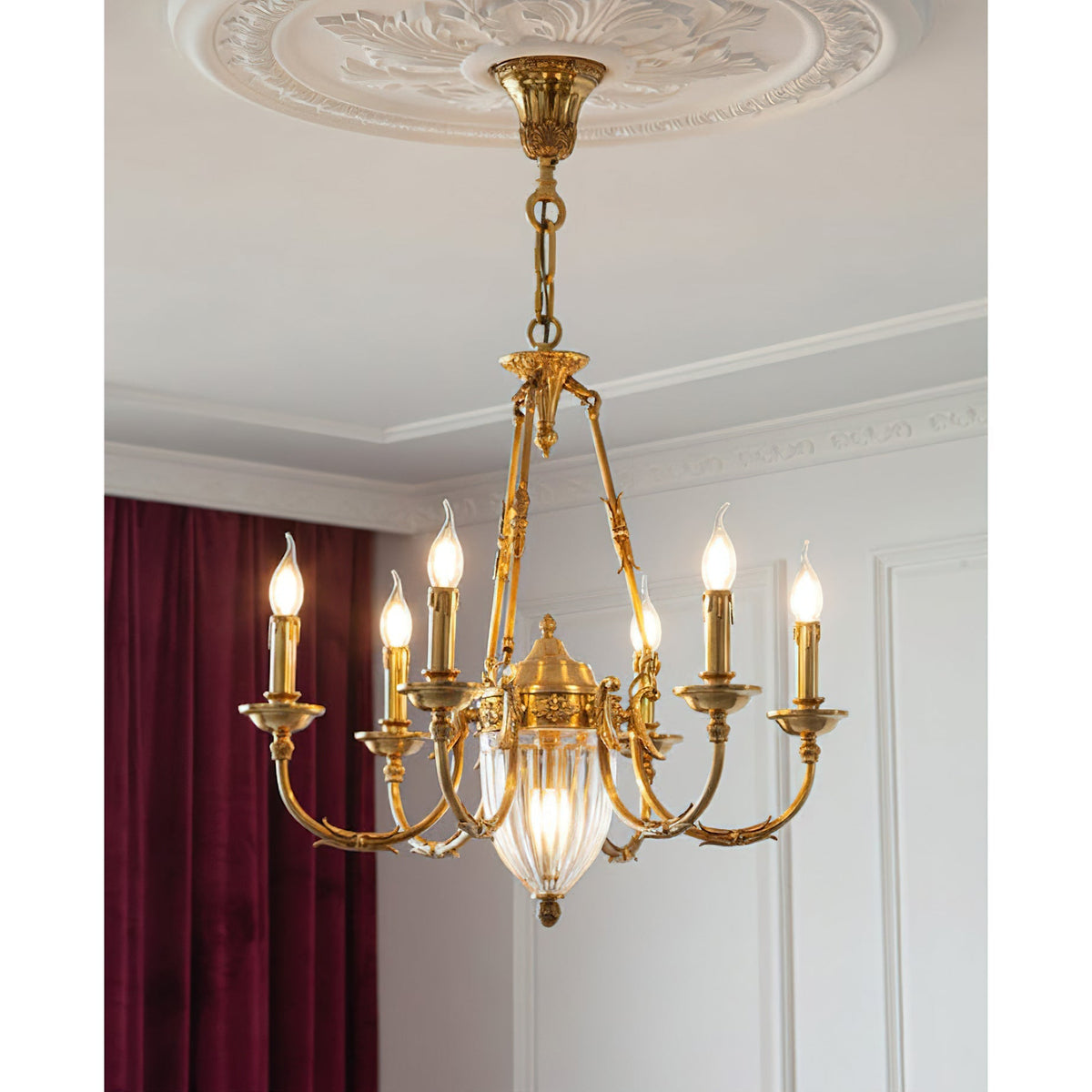 Valerix candelabru din alamă