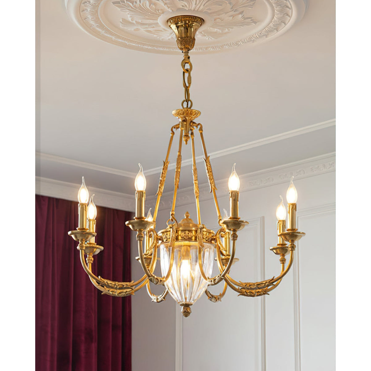 Valerix candelabru din alamă