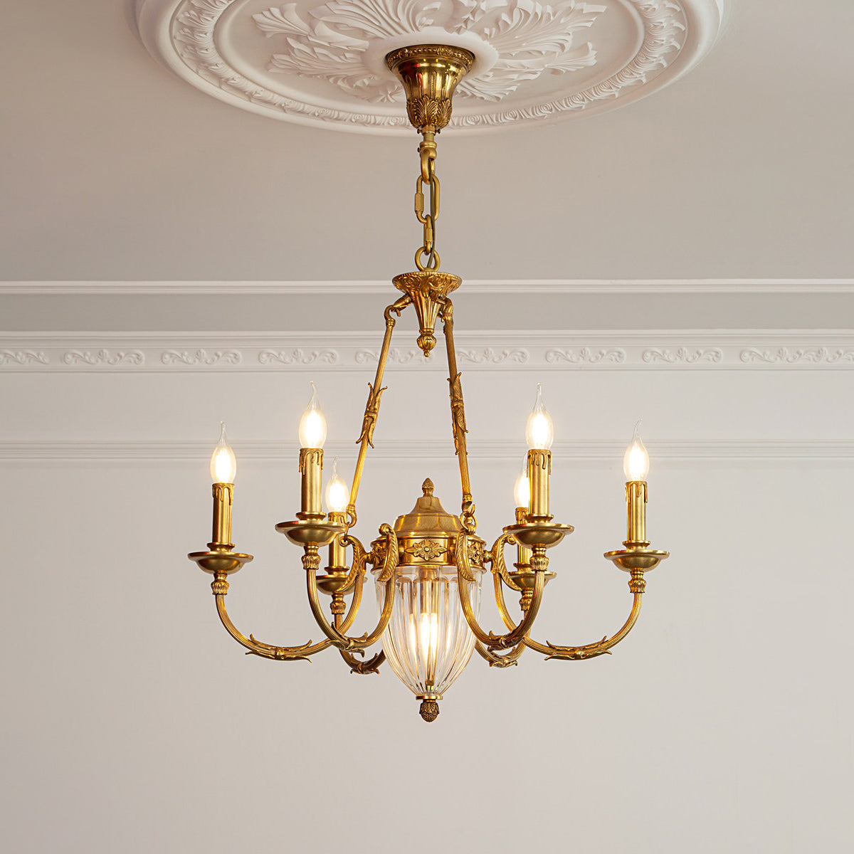 Valerix candelabru din alamă