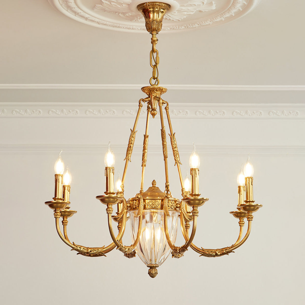 Valerix candelabru din alamă