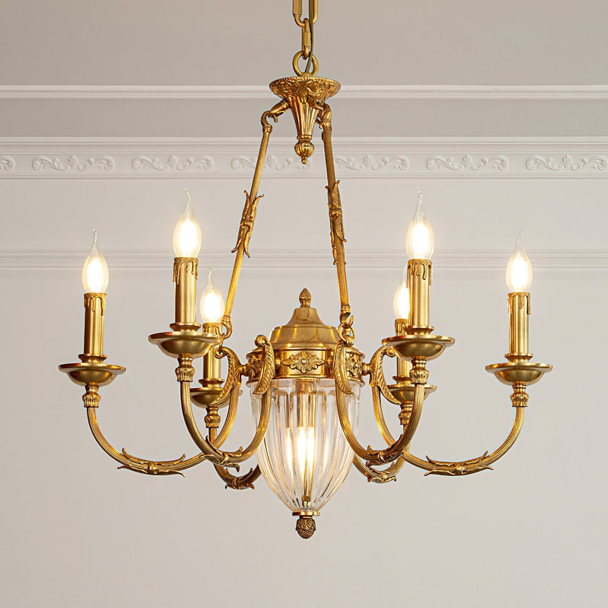 Valerix candelabru din alamă