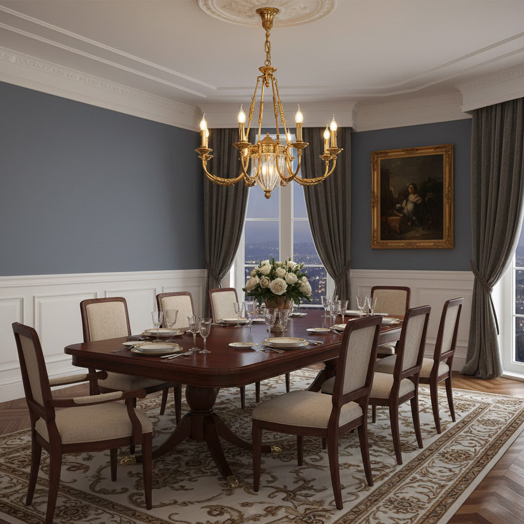Valerix candelabru din alamă