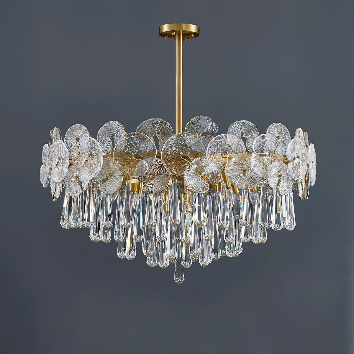 Caeluvyo candelabru din cristal, postmodern, de lux, elegant