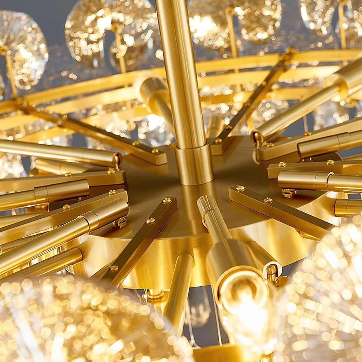 Caeluvyo candelabru din cristal, postmodern, de lux, elegant