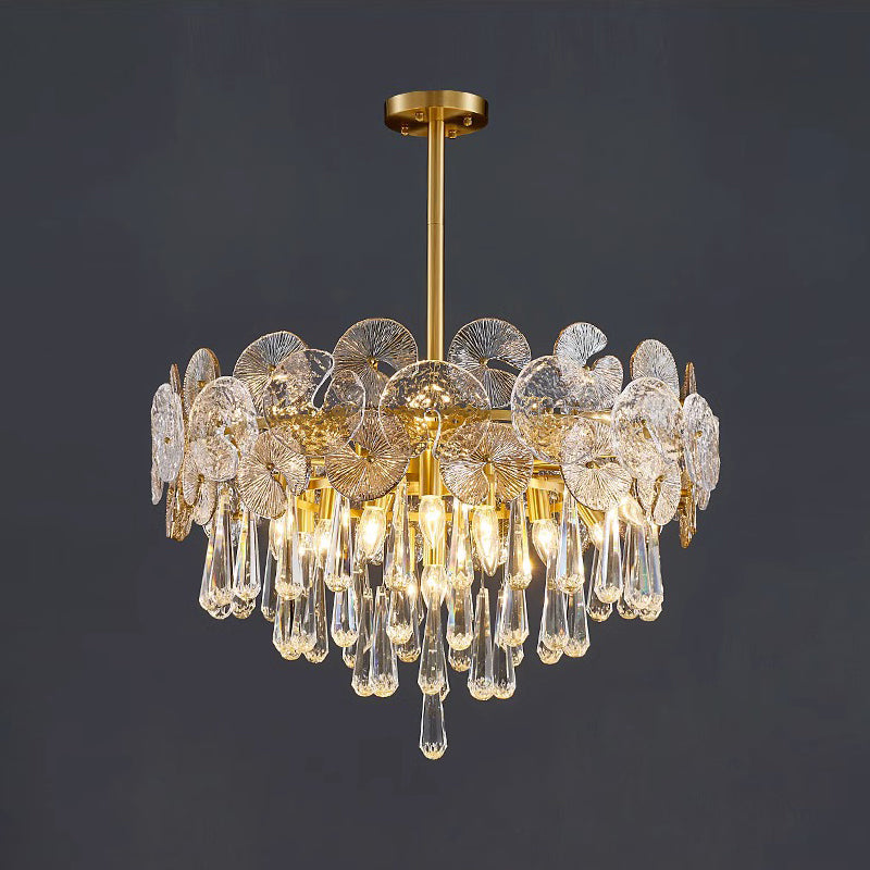 Caeluvyo candelabru din cristal, postmodern, de lux, elegant