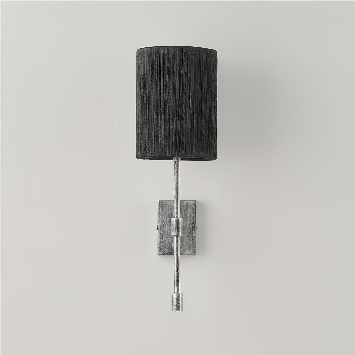 Eirikuvyo aplică de perete modernă, minimalistă din metal cu abajur textil
