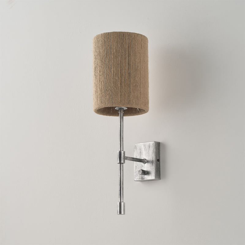 Eirikuvyo aplică de perete modernă, minimalistă din metal cu abajur textil