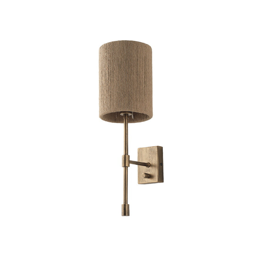 Eirikuvyo aplică de perete modernă, minimalistă din metal cu abajur textil