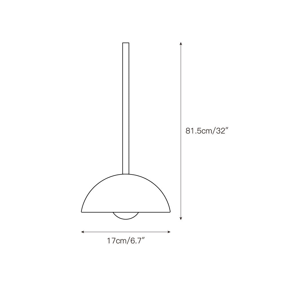Eronex lampă suspendată din alamă și sticlă, modernă, minimalistă, elegantă
