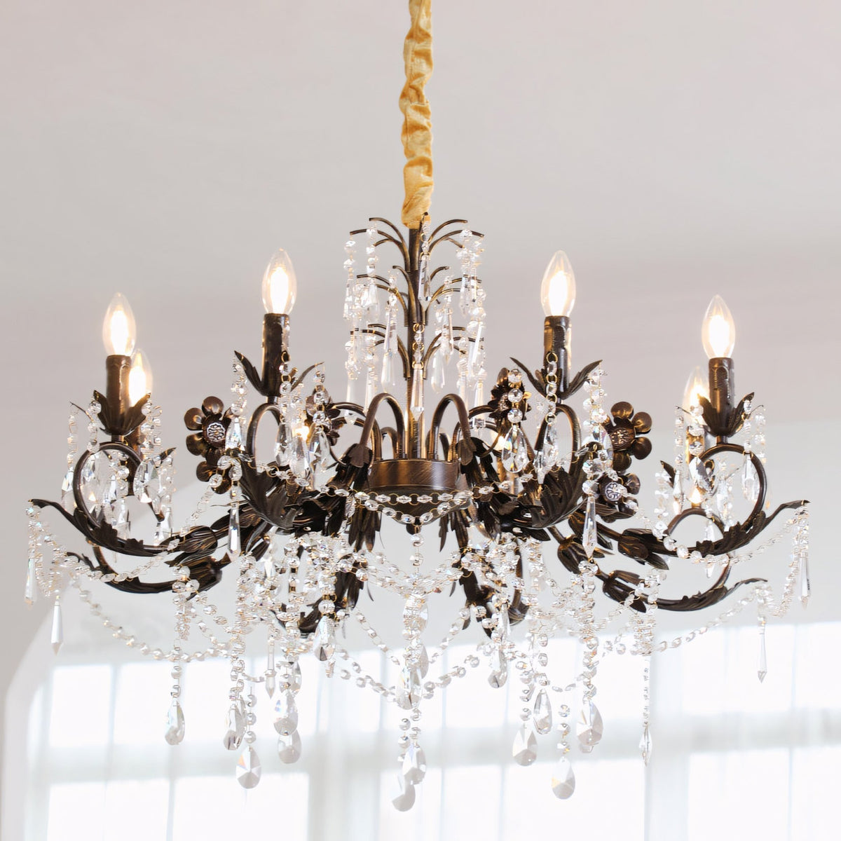 Somna candelabru, floral
