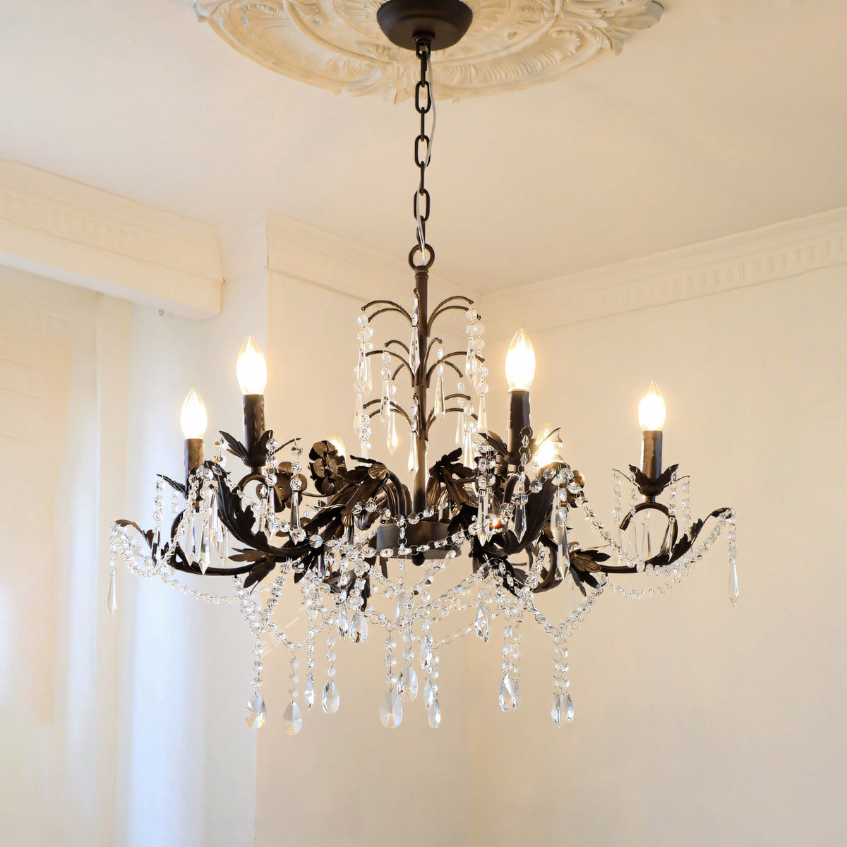 Somna candelabru, floral