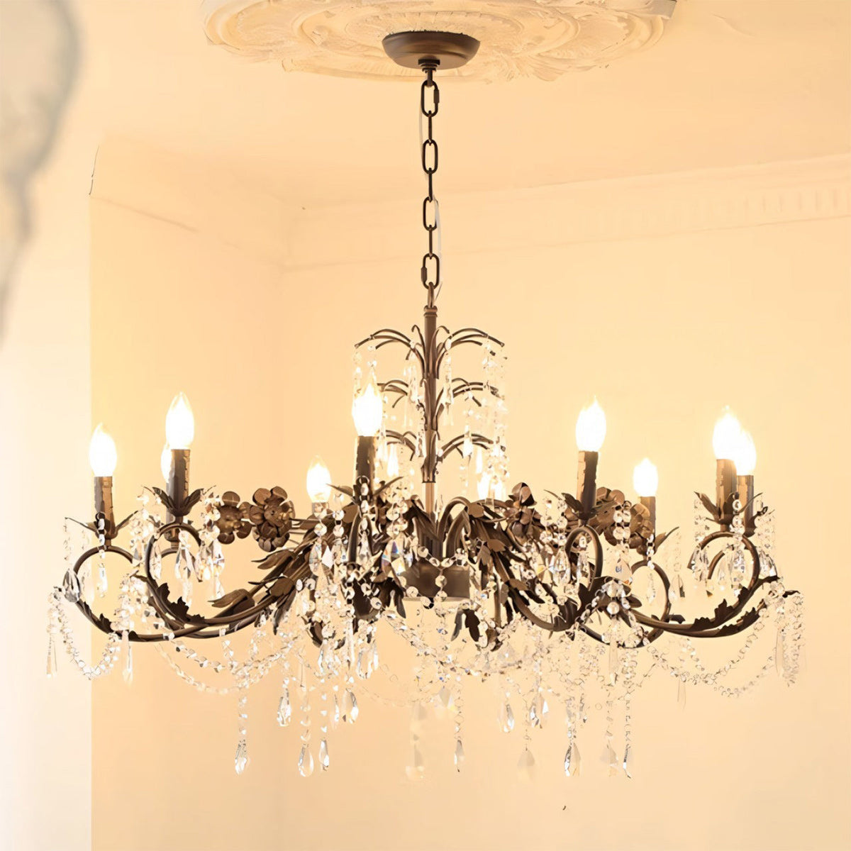 Somna candelabru, floral
