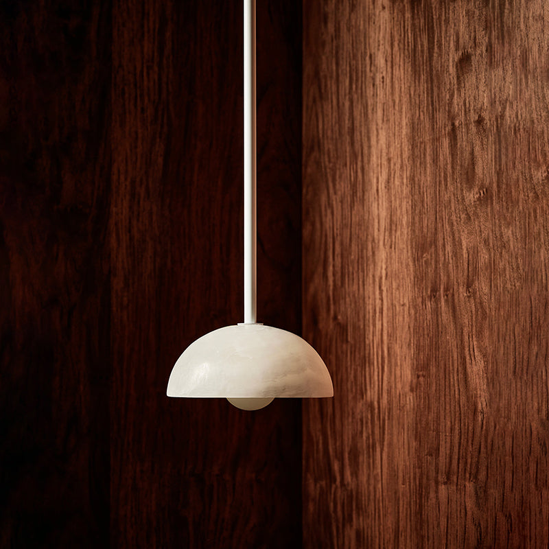 Eronex lampă suspendată din alamă și sticlă, modernă, minimalistă, elegantă