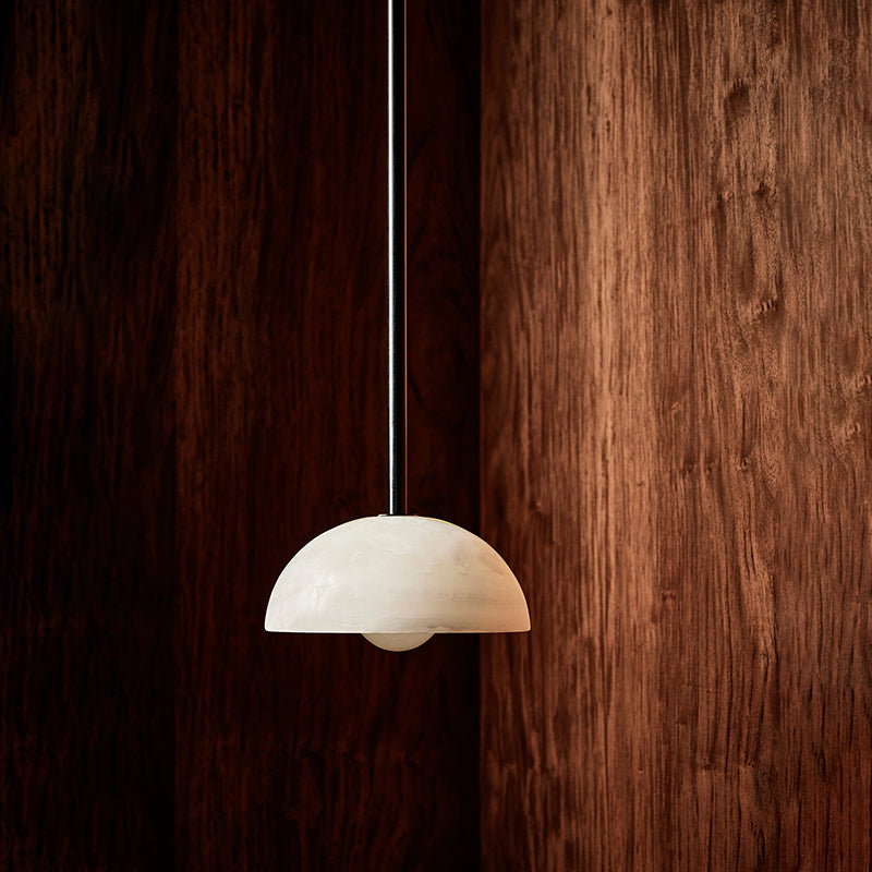 Eronex lampă suspendată din alamă și sticlă, modernă, minimalistă, elegantă