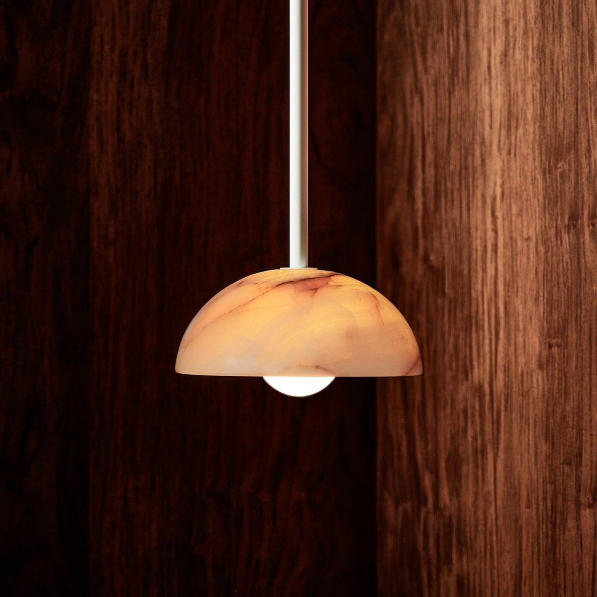 Eronex lampă suspendată din alamă și sticlă, modernă, minimalistă, elegantă