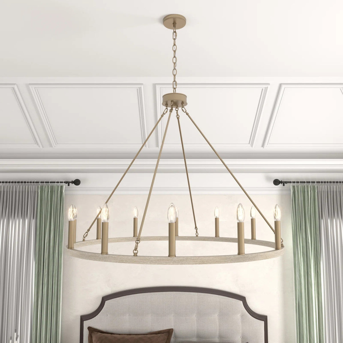Mjolkuvyo candelabru modern, minimalist din metal
