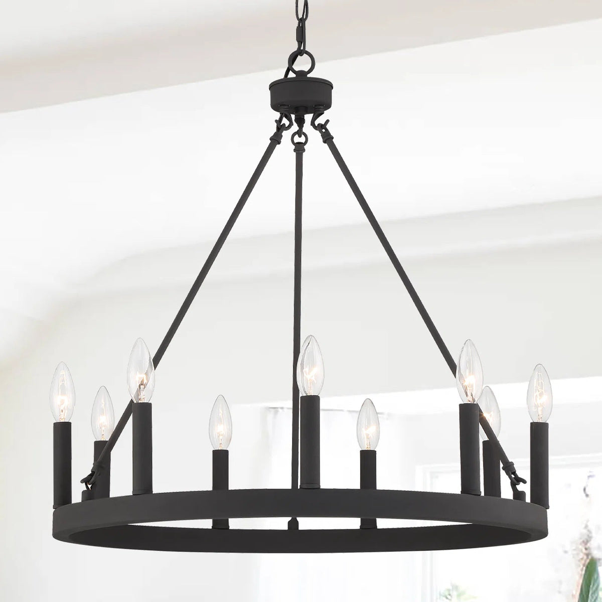 Mjolkuvyo candelabru modern, minimalist din metal