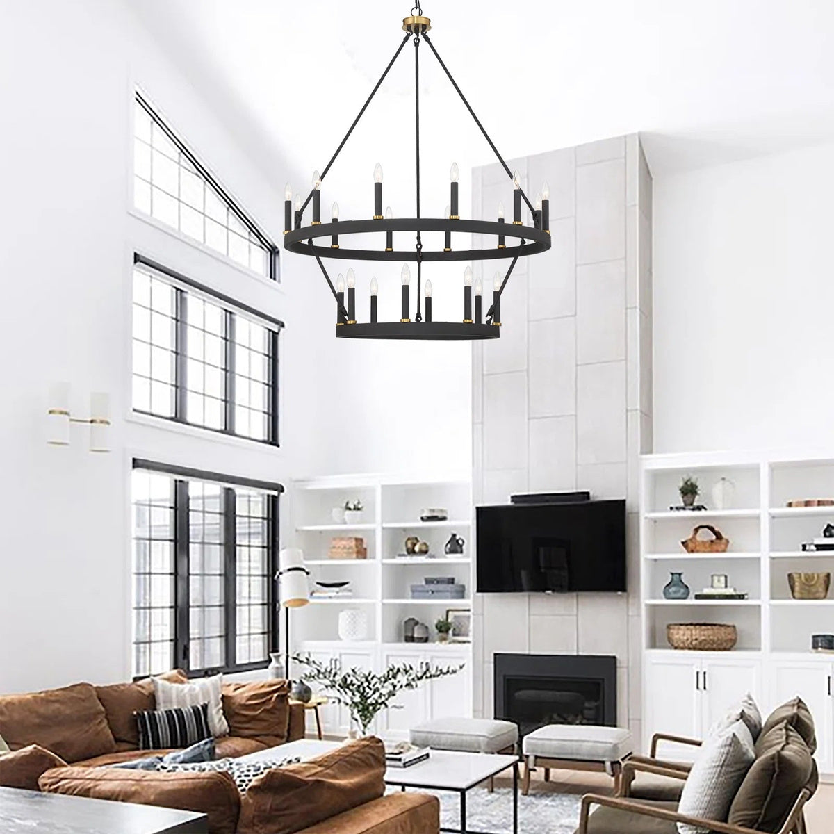 Mjolkuvyo candelabru modern, minimalist din metal