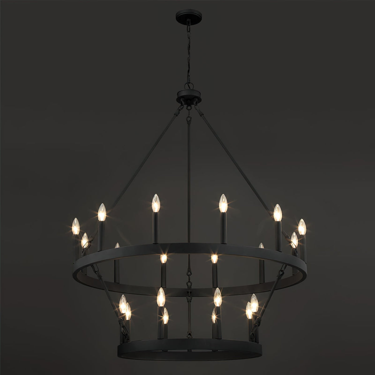 Mjolkuvyo candelabru modern, minimalist din metal