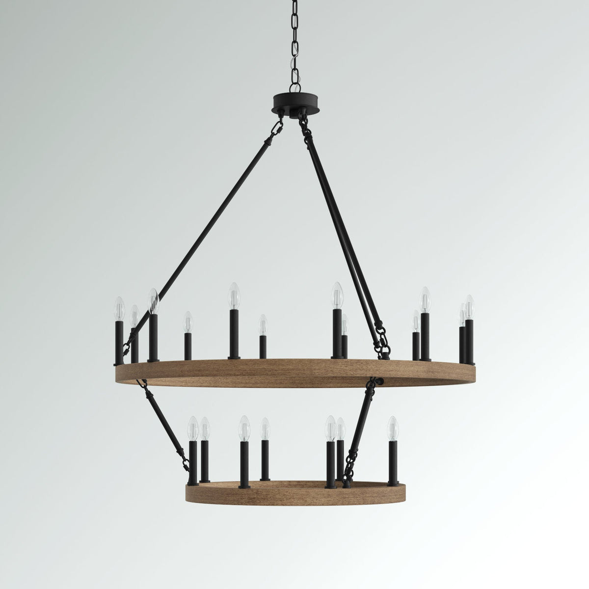 Mjolkuvyo candelabru modern, minimalist din metal
