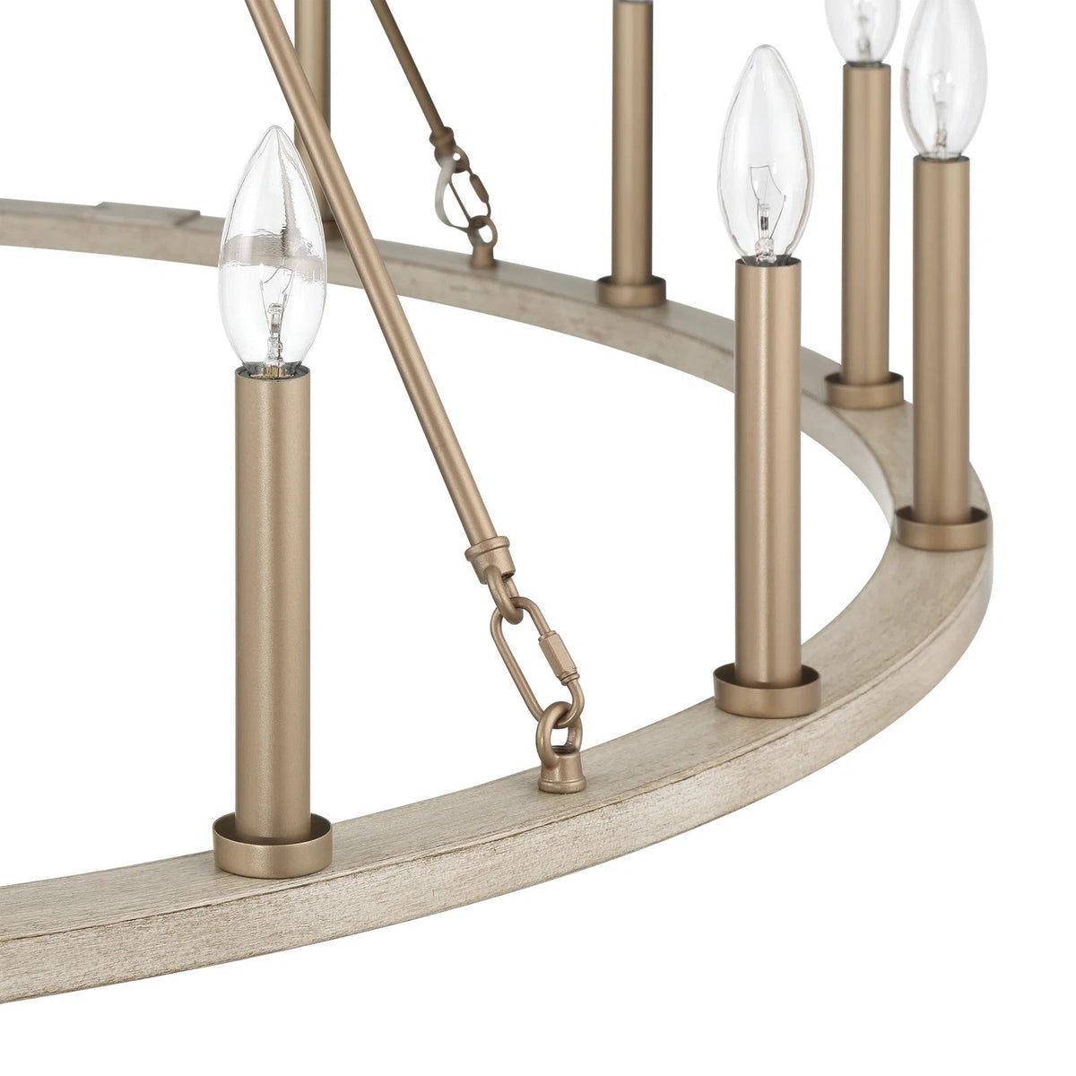 Mjolkuvyo candelabru modern, minimalist din metal