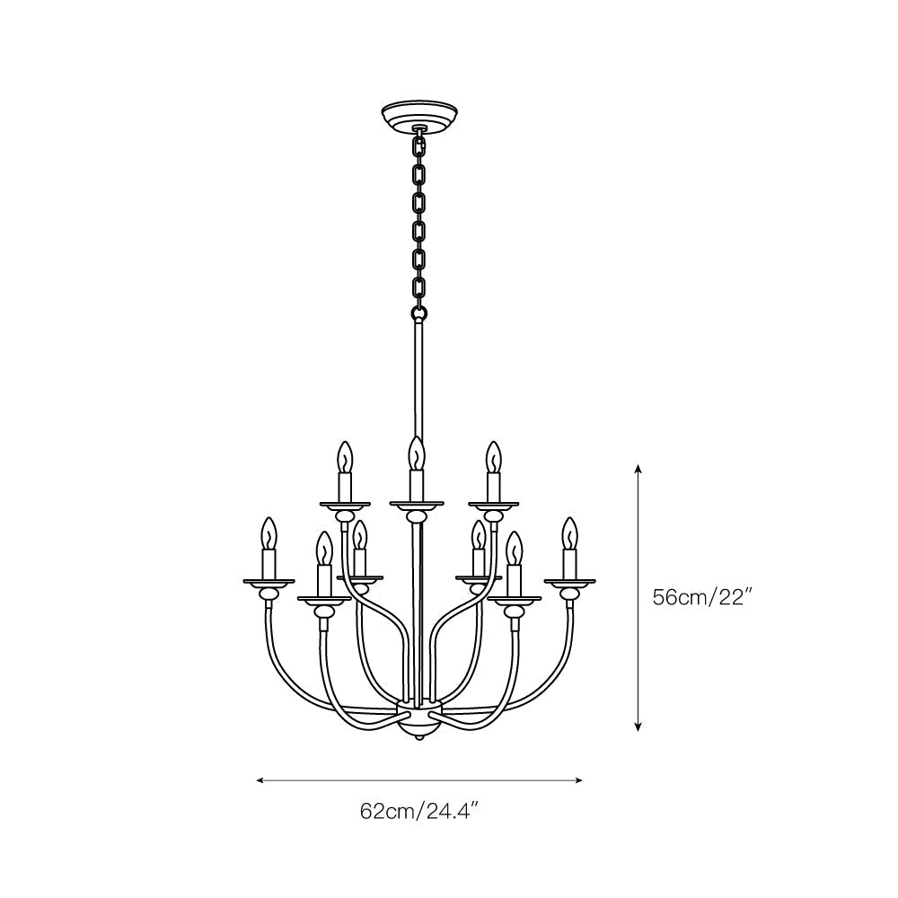 Selalian candelabru