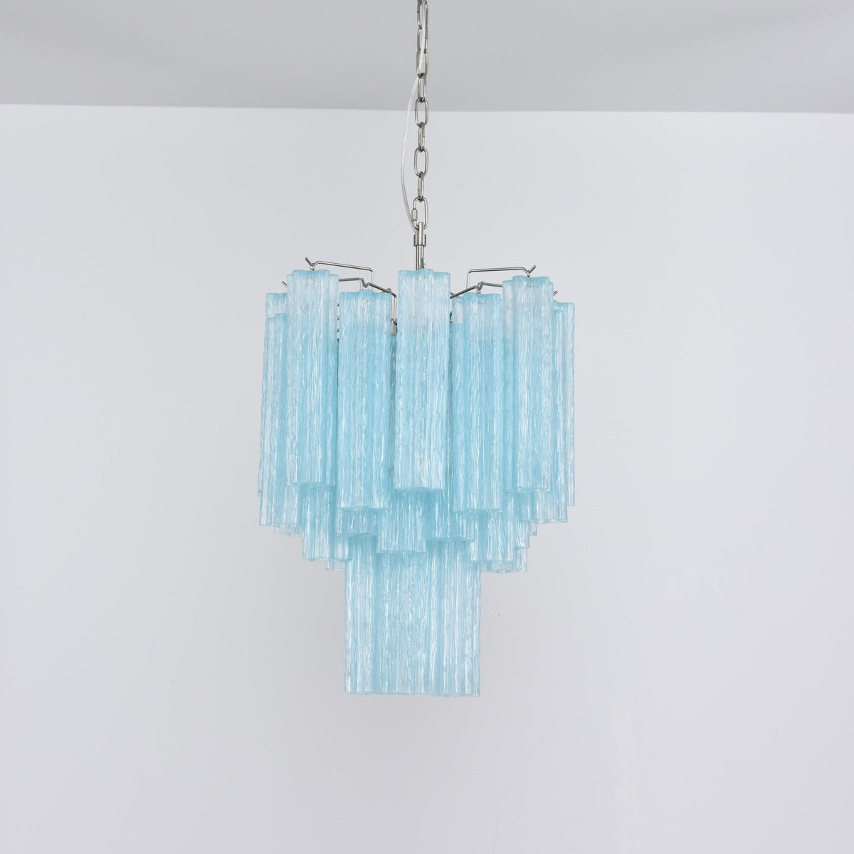Celys candelabru Azzura Tuburi din sticlă Murano Coastă