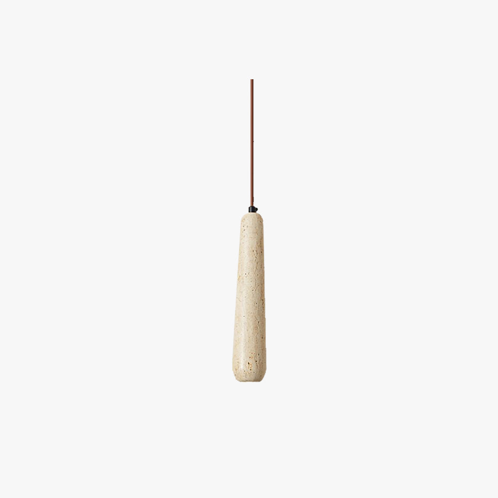 Muto lampă suspendată din lemn și lemn natural, minimalistă