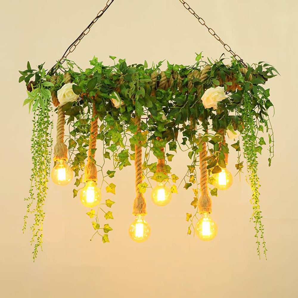 Ritta lampă suspendată decorativă din metal natural/sticlă, culoarea verde