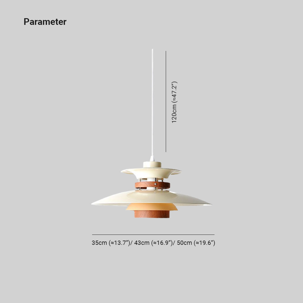 Valentina lampă suspendată unică din metal, alb