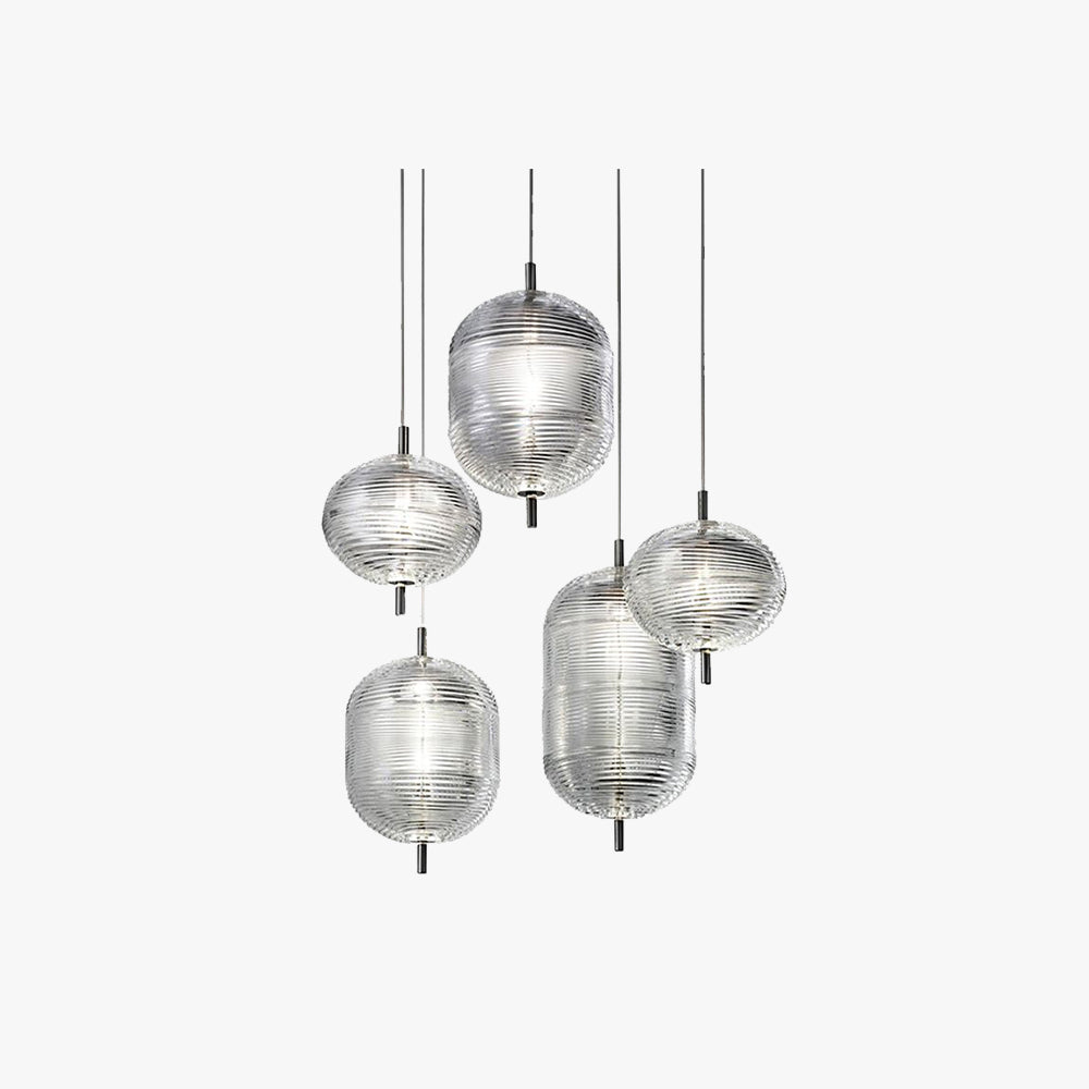 Valentina Designer Art modern lampă suspendată, negru/auriu