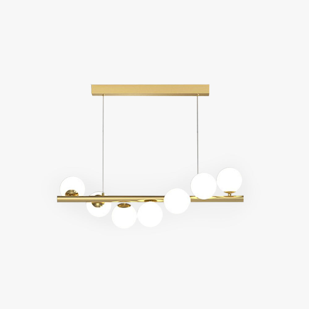 Valentina lampă suspendată Nordic Linear LED, 7/9/11 surse de lumină