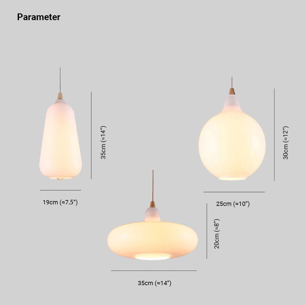 Valentina Designer Nordic LED lampă suspendată, Stil 3