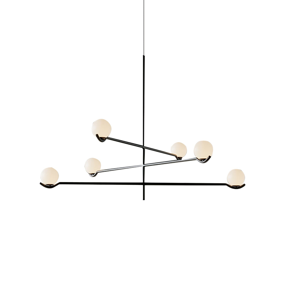 Bora lampă suspendată minimalistă din sticlă