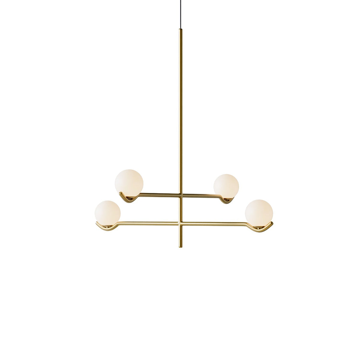 Bora lampă suspendată minimalistă din sticlă